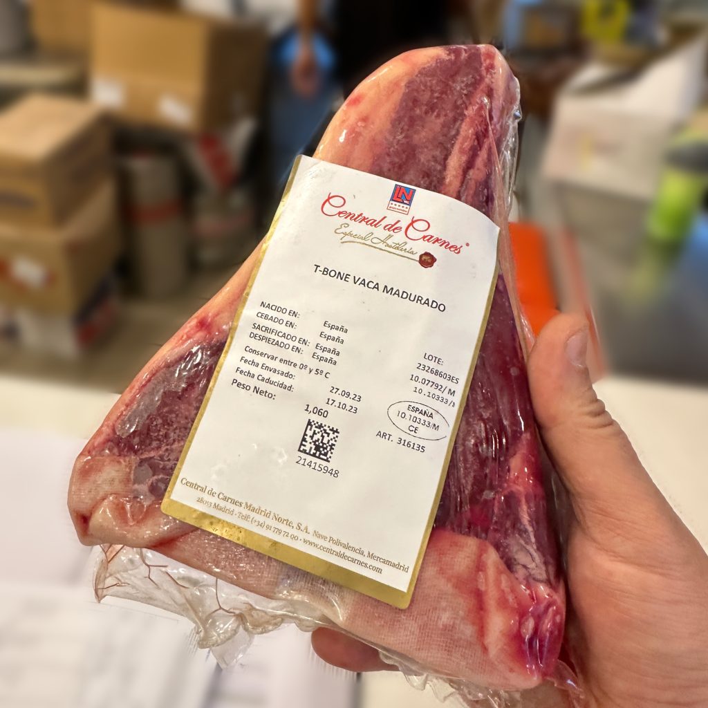 T-bone Vaca Maturado