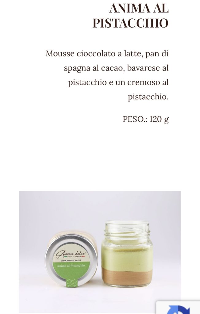 Anima al pistacchio
