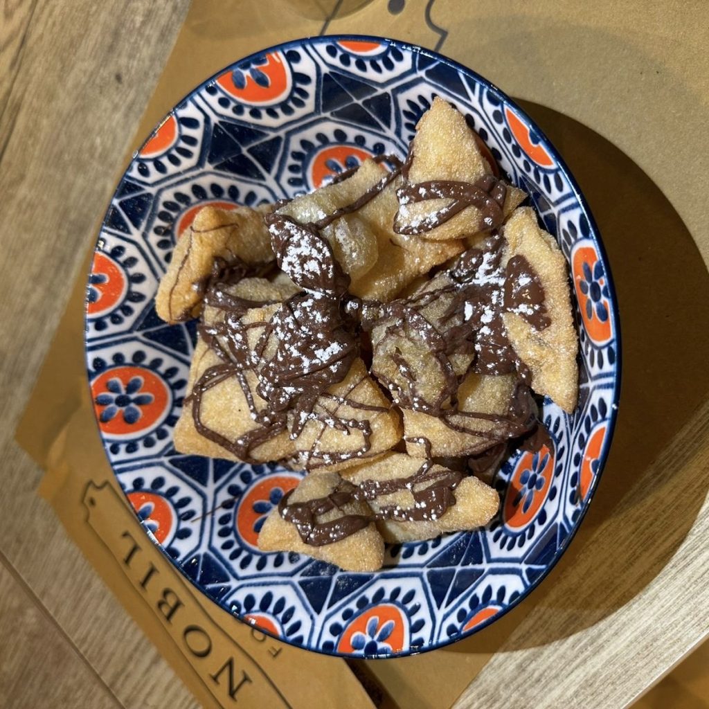 Gnocco fritto Nutella